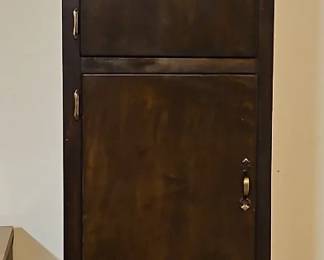 Tall wooden cabinet