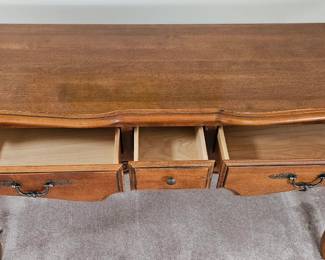 Three Drawer Console Table second image