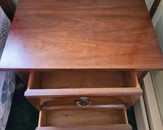 Traditional Mahogany Nightstand second image