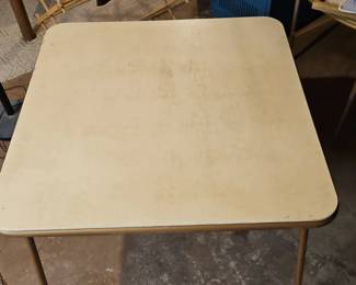 Vintage Formica Card Table