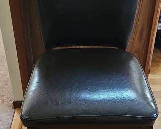 Black Upholstered Dining Chair