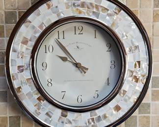 FirsTime Pearl Mosaic Wall Clock