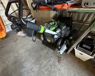Electric Mower&Blower w/ batteries