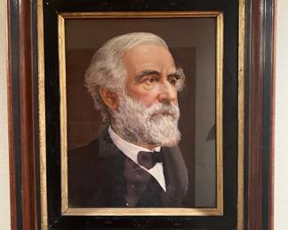 Framed Picture Of General Robert E. Lee ~ $75.00~ 17X20
