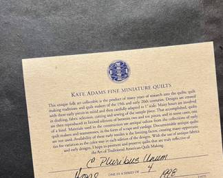 Currently selling on her website for $630