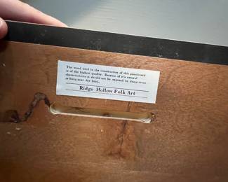 By Ridge Hollow Folk Art