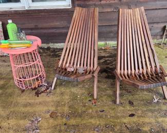 Outdoor chairs