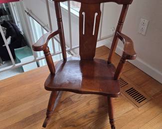 Child's antique rocker