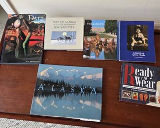 Assorted table Books