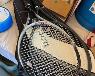 tennis rackets