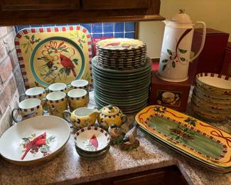 Lenox Winter Greetings dishes