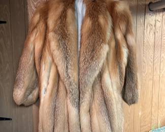 Vintage Evans Collection fox fur coat
