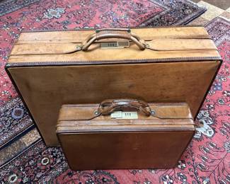 Vintage leather Heritage Luggage set