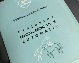 8mm Bolex 18-5 film projector