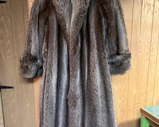 Vintage Thomas E. McElroy mink coat