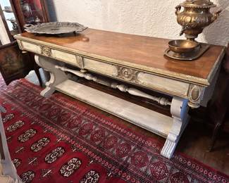 Vintage Louis XVI style buffet table