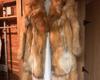 Vintage Neiman Marcus fox fur coat