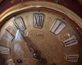 Le Castel mantel clock