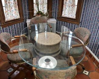 Vintage table and chairs