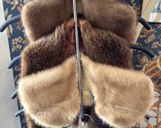 Vintage fur stoles