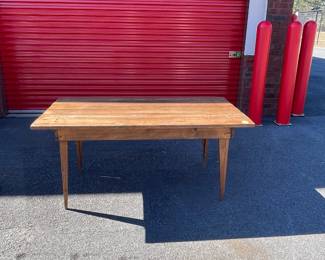 Antique farmhouse table