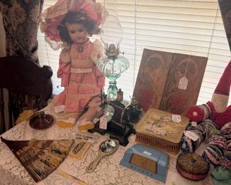 Antique German Bisque Doll 