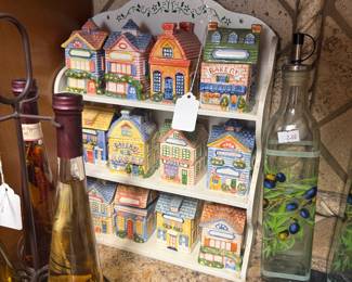 Avon Victorian Villages Spice Rack 