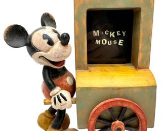 Vintage Charpente Disney Mickey Mouse Picture Frame Lot #: 97