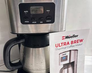 Mueller Ultra Brew Thermal Coffee Maker With Manual Model DC-760 Lot #: 157
