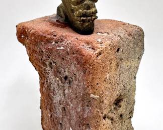 Kenny Goodman Miniature Sculpture "Floyd Agent Of Evil" On Brick Base Lot #: 6