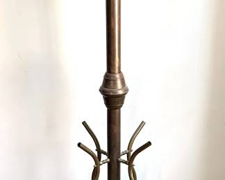 Vintage Metal Coat & Hat Rack Hall Tree Lot #: 58
