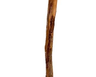 Kenny Goodman Hand Carved Spartan Spear (Height: 53 Inches) Lot #: 15