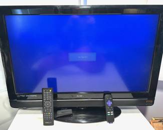32 Inch Handspree TV With Roku & Remotes Lot #: 183