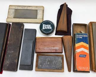 Over 10 Sharpening Stones For Knives Lot #: 152
