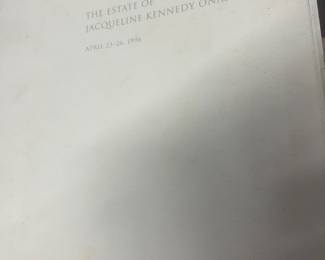 Sotheby's catalog of the Jacqueline O'Nassis collection 