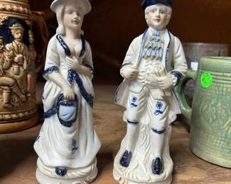 Small bisque figures 