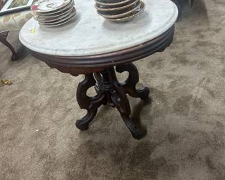 American Victorian parlor table