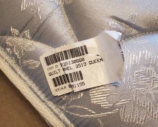 Pillow-top mattress set-mint