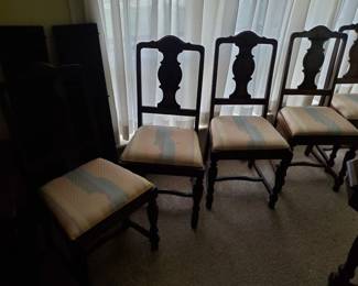 (6) Dining chairs