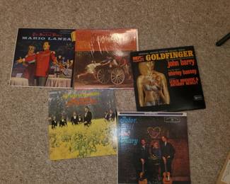 Numerous record Albums...