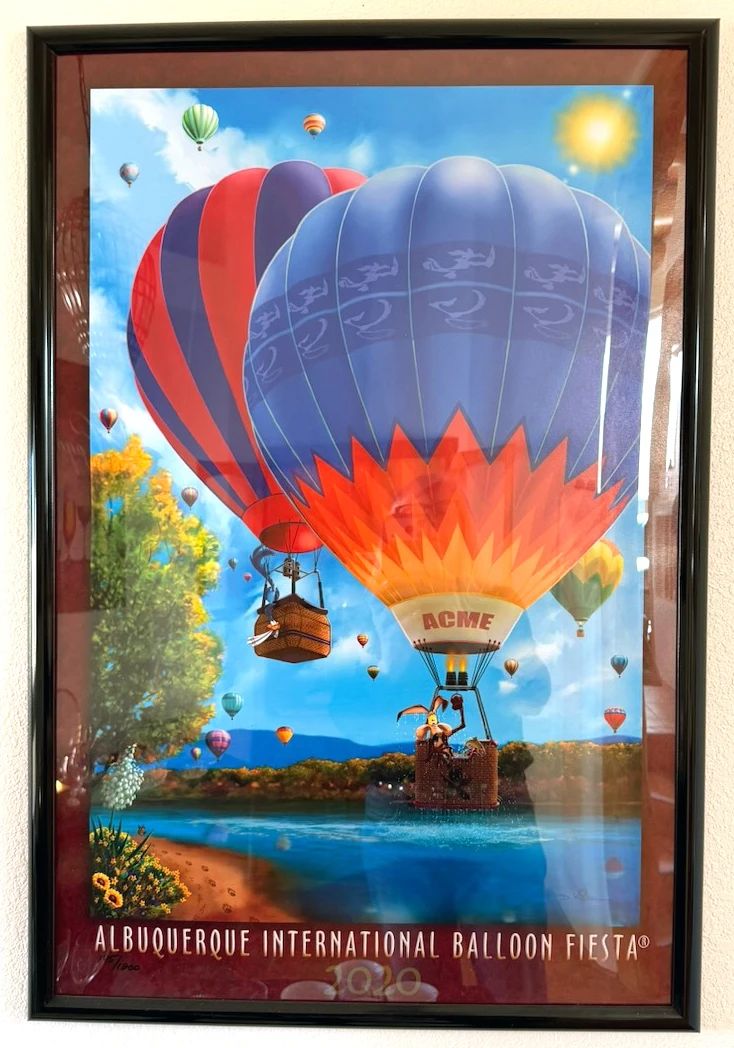 Framed posters, Albuquerque International Balloon Fiesta