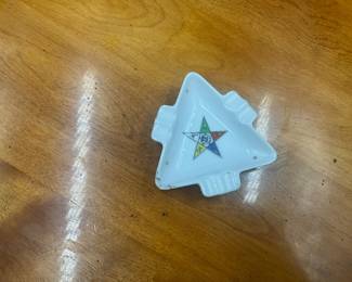 Order of the Eastern Star ash tray
