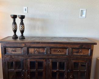 Handmade Mexican credenza
