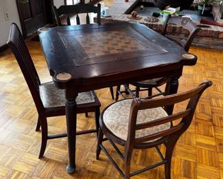 Four top game table 