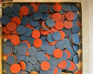 WWII Food Ration Tokens