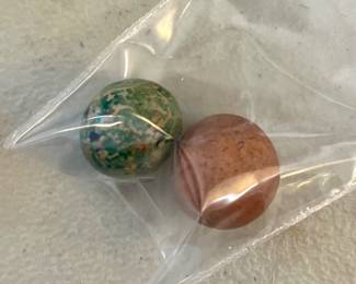 Ca 1900 clay marbles