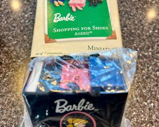 2002 hallmark keepsake ornament Barbie shopping for shoes