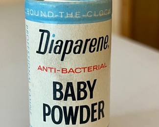 1960’s Doll size Diaperene Baby Powder