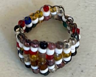 Vintage Bead Ring
