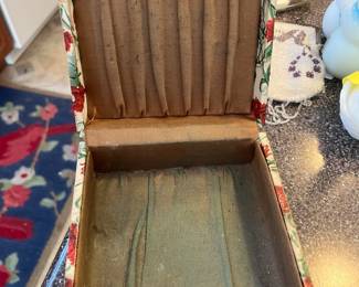 1880’s Wallpaper Jewelry Box